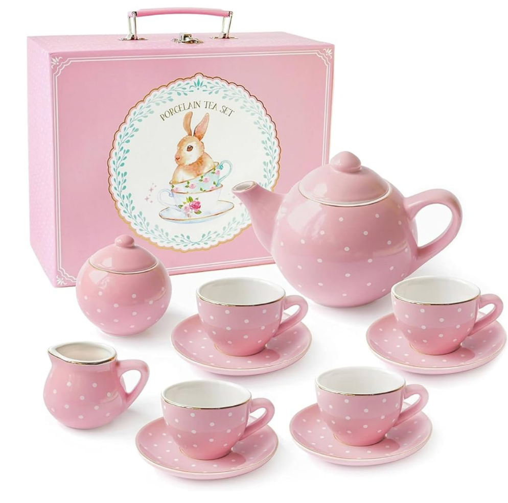 JewelKeeper Tea pot set for toddler