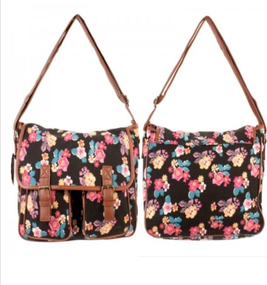 Canvas Handbag floral